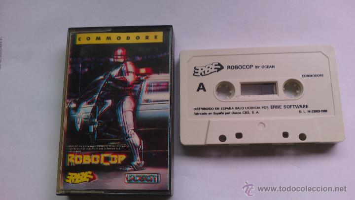 Videojuegos y consolas: juego para commodore robocop - Foto 1