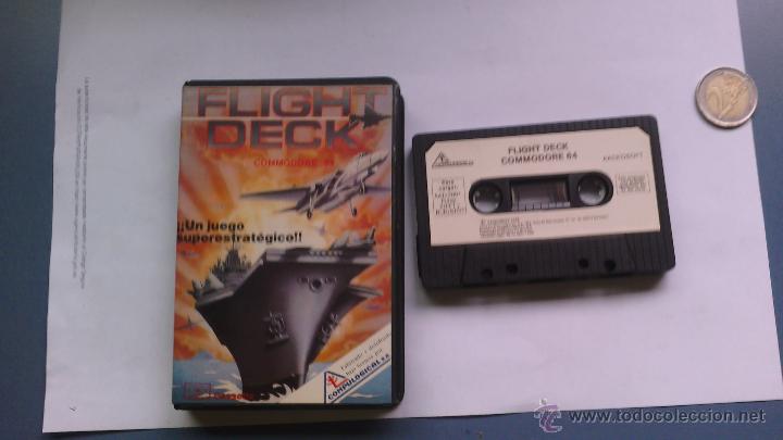 Videojuegos y consolas: juego commodore  flight deck - Foto 1