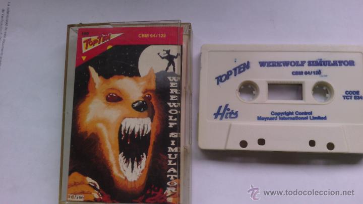 Videojuegos y consolas: juego para commodore warewolf  simulator - Foto 1