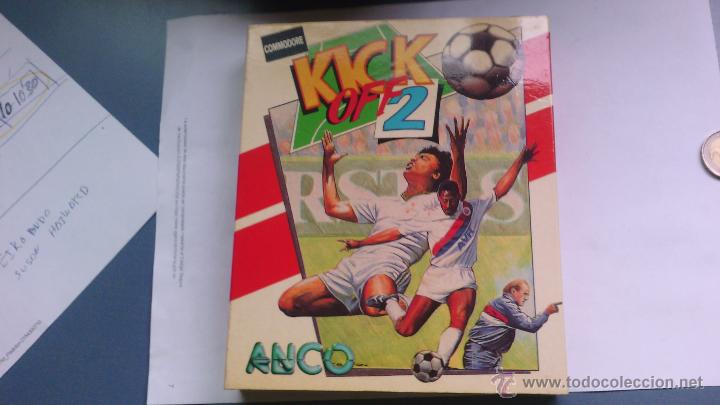 Videojuegos y consolas: juego para commodore kick off 2 - Foto 1