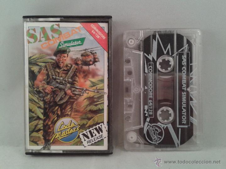 Videojuegos y consolas: C64 COMMODORE 64/128 SAS COMBAT SIMULATOR NEW RELEASE R1434 - Foto 1