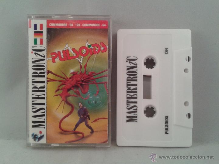 Videojuegos y consolas: C64 COMMODORE 64/128 PULSOIDS MASTERTRONIC R1445 - Foto 1