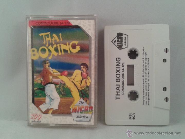 Videojuegos y consolas: C64 COMMODORE 64/128 THAI BOXING MICRO SELECTION R1448 - Foto 1