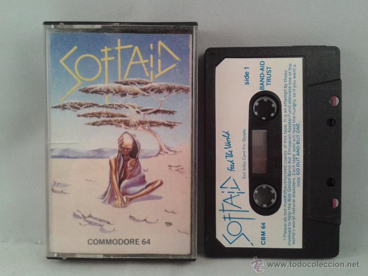 Videojuegos y consolas: C64 COMMODORE 64/128 SOFTAID CON CAJA BOXED R1467 - Foto 1