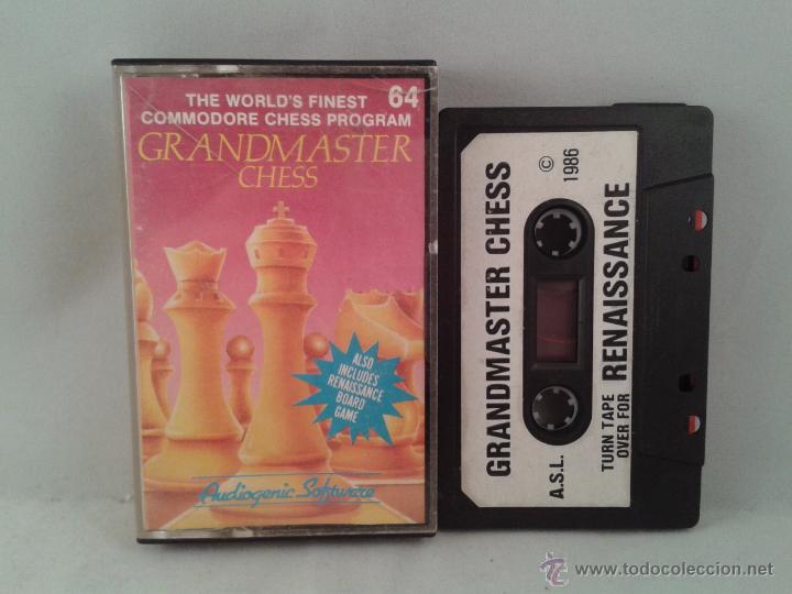 Videojuegos y consolas: C64 COMMODORE 64/128 GRANDMASTER CHESS R1472 - Foto 1