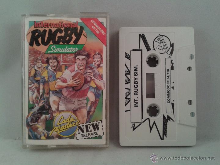 Videojuegos y consolas: JUEGO C64 COMMODORE 64/128 INTERNATIONAL RUGBY CODEMASTER NEW RELEASE! R1475 - Foto 1