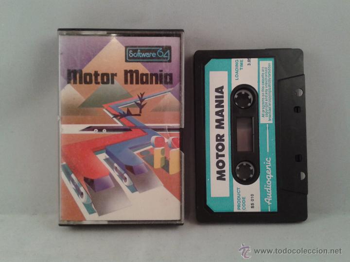 Videojuegos y consolas: JUEGO C64 COMMODORE 64/128 MOTORMANIA SOFTWARE 64 R1481 - Foto 1