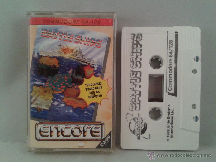 Videojuegos y consolas: C64 COMMODORE 64/128 BATTLE SHIPS ENCORE R1490 - Foto 1