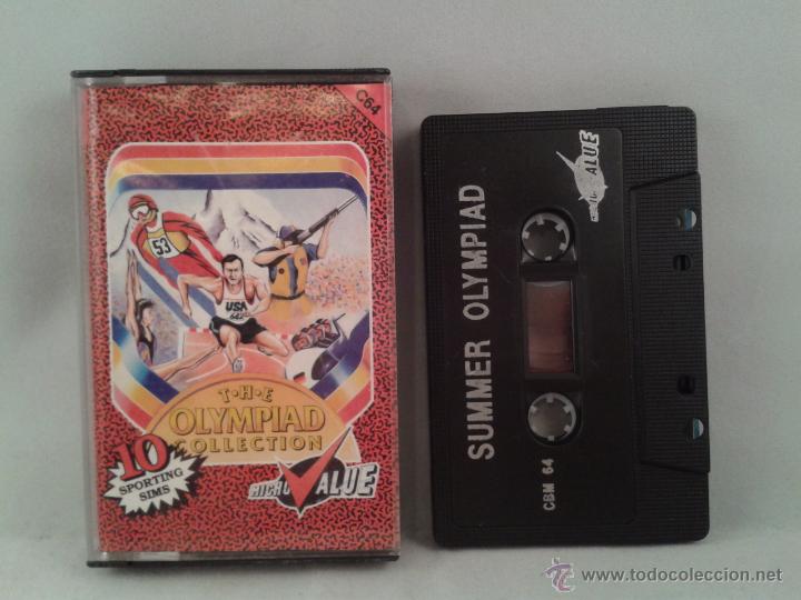 Videojuegos y consolas: C64 COMMODORE 64/128 THE OLYMPIAD COLLECTION 10 SPORTING SIMS R1496 - Foto 1