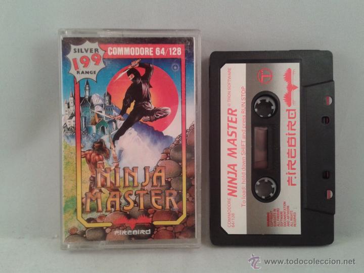 Videojuegos y consolas: C64 COMMODORE 64/128 NINJA MASTER FIREBIRD R1502 - Foto 1