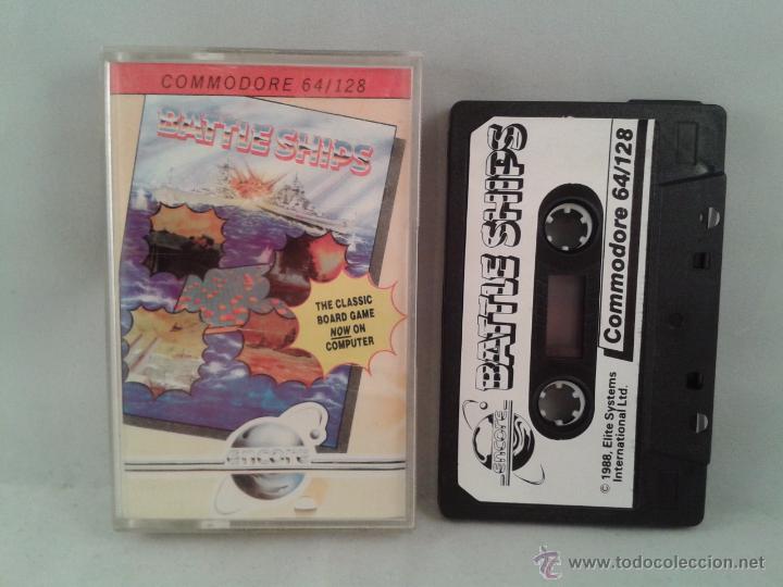 Videojuegos y consolas: C64 COMMODORE 64/128 BATTLE SHIPS ENCORE R1504 - Foto 1