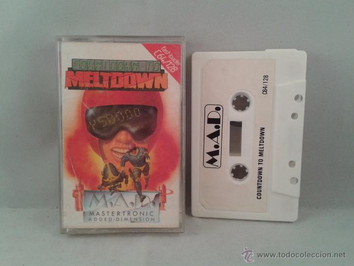 Videojuegos y consolas: JUEGO C64 COMMODORE 64/128 COUNTDOWN TO MELTDOWN M.A.D. R1520 - Foto 1