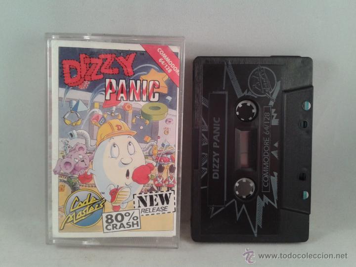 Videojuegos y consolas: C64 COMMODORE 64/128 DIZZY PANIC NEW RELEASE R1528 - Foto 1