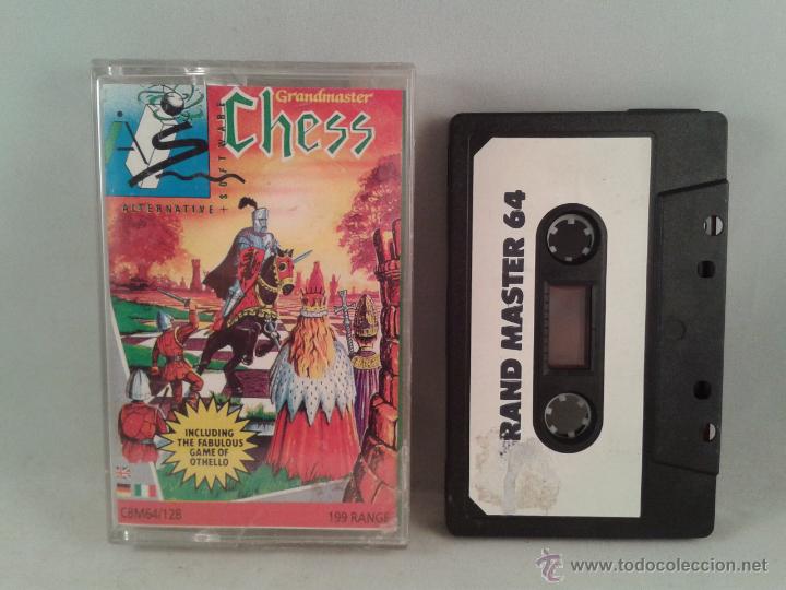 Videojuegos y consolas: C64 COMMODORE 64/128 GRANDMASTER CHESS & OTHELLO R1529 - Foto 1