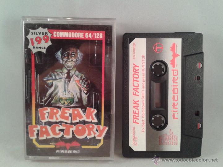 Videojuegos y consolas: C64 COMMODORE 64/128 FREAK FACTORY FIREBIRD R1539 - Foto 1