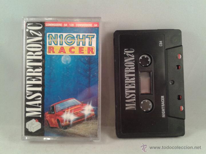 Videojuegos y consolas: C64 COMMODORE 64/128 NIGHT RACER MASTERTRONIC R1548 - Foto 1