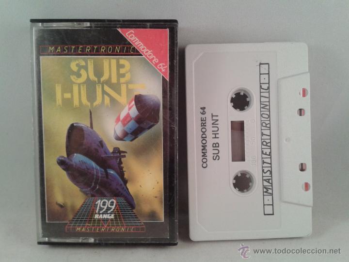 Videojuegos y consolas: C64 COMMODORE 64/128 SUB HUNT MASTERTRONIC R1557 - Foto 1
