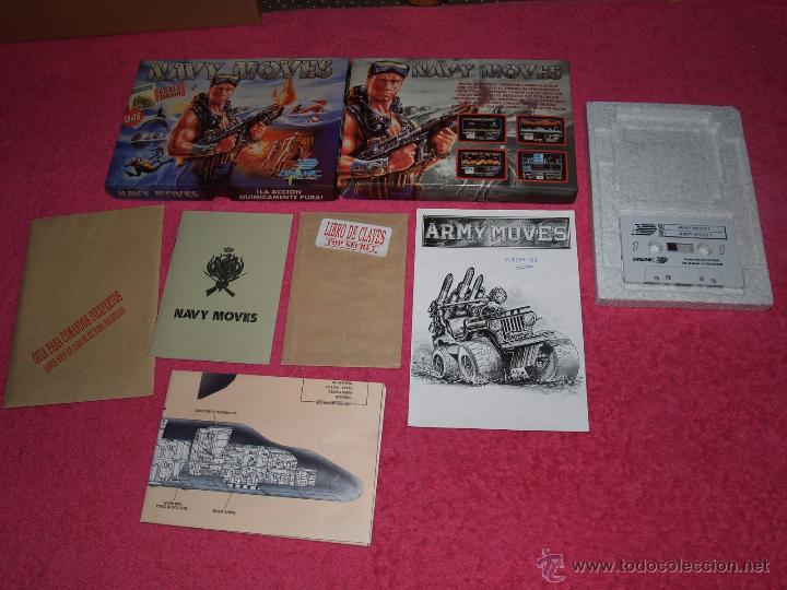 Videojuegos y consolas: COMMODORE 64 NAVY MOVES DOUBLE EDITION VERSION ESPA&Ntilde;OLA MUY BUEN ESTADO - Foto 1