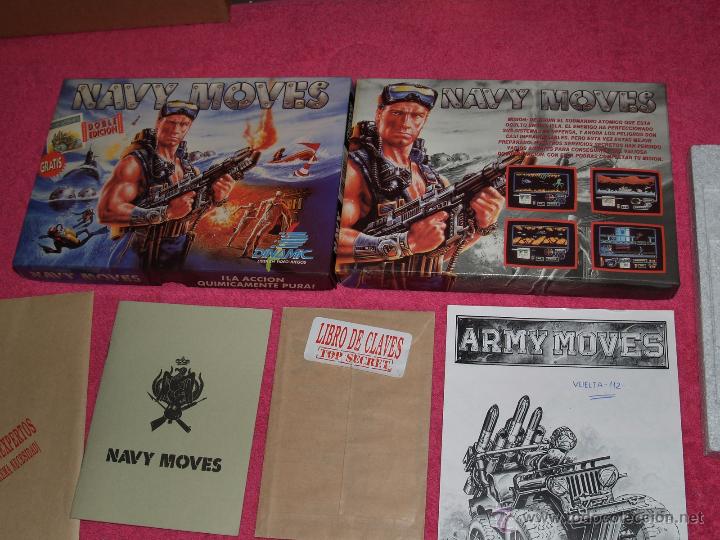 Videojuegos y consolas: COMMODORE 64 NAVY MOVES DOUBLE EDITION VERSION ESPA&Ntilde;OLA MUY BUEN ESTADO - Foto 2