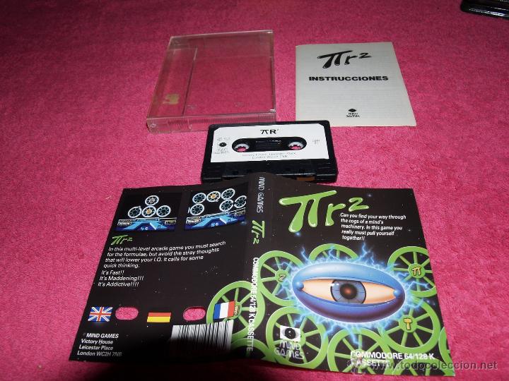 Videojuegos y consolas: GAME FOR C64 COMMODORE 64 PI R2 SPANISH VERSION BY MIND GAMES 1987 - Foto 1
