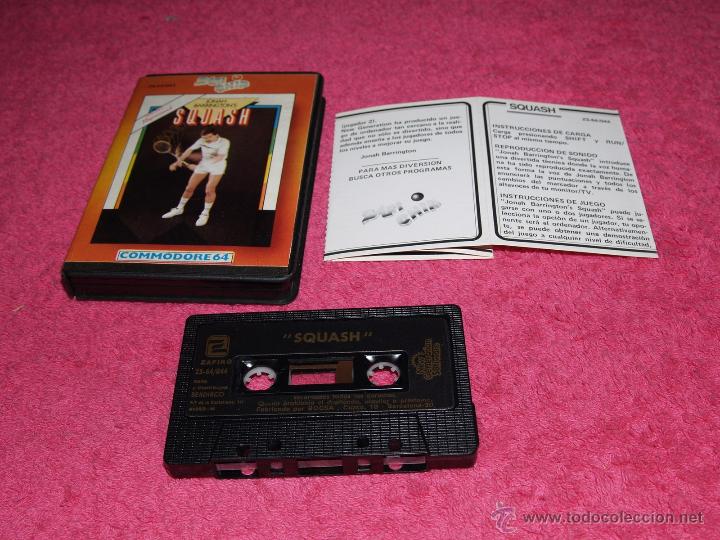 Videojuegos y consolas: GAME FOR ZAFI CHIP COMMODORE 64 SQUASH SPANISH VERSION BY ZAFIRO - Foto 1