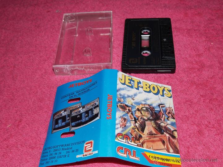 Videojuegos y consolas: GAME FOR COMMODORE 64 JET BOYS SPANISH VERSION BY ZAFIRO - Foto 1