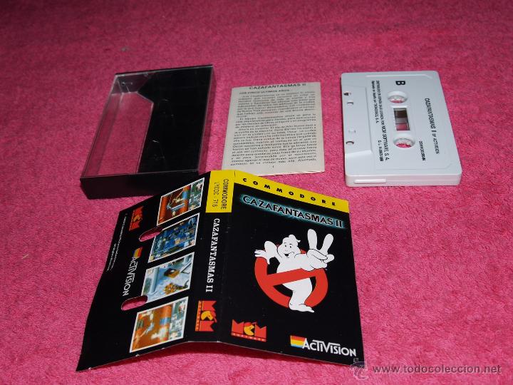 Videojuegos y consolas: GAME FOR COMMODORE 64 MCM CZAFANTASMAS 2 SPANISH VERSION BY ACTIVISION 1989 - Foto 1