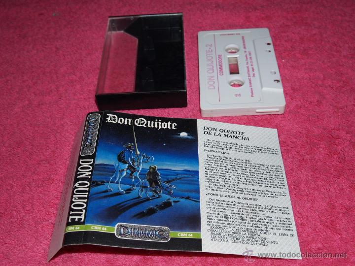 Videojuegos y consolas: GAME FOR COMMODORE 64 DON QUIJOTE SPANISH VERSION BY DINAMIC - Foto 1