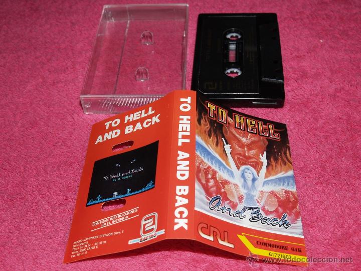 Videojuegos y consolas: GAME FOR COMMODORE 64 TO HELL AND BACK SPANISH VERSION BY ZAFIRO - Foto 1