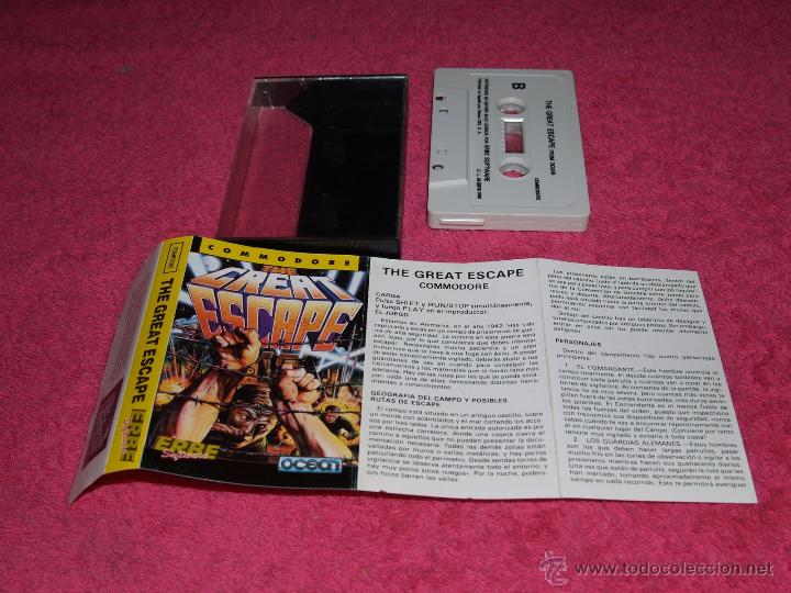 Videojuegos y consolas: GAME FOR COMMODORE 64 ERBE THE GREAT SCAPE SPANISH VERSION BY OCEAN - Foto 1