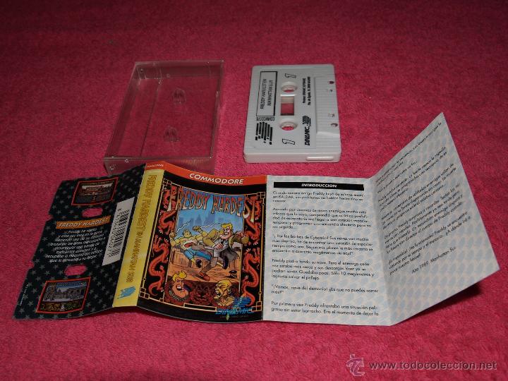 Videojuegos y consolas: GAME FOR COMMODORE 64 DINAMIC FREDDY HARDEST SPANISH VERSION - Foto 1