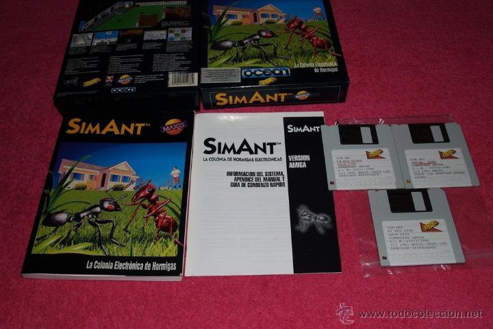 Videojuegos y consolas: GAME FOR COMMODORE AMIGA ERBE 1992 SIMANT SPANISH VERSION COMPLETO Y COMO NUEVO - Foto 1