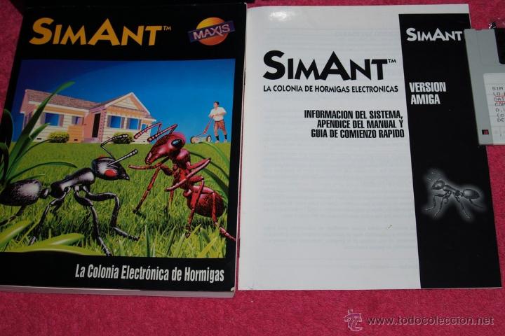 Videojuegos y consolas: GAME FOR COMMODORE AMIGA ERBE 1992 SIMANT SPANISH VERSION COMPLETO Y COMO NUEVO - Foto 3