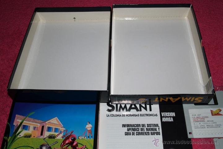 Videojuegos y consolas: GAME FOR COMMODORE AMIGA ERBE 1992 SIMANT SPANISH VERSION COMPLETO Y COMO NUEVO - Foto 4
