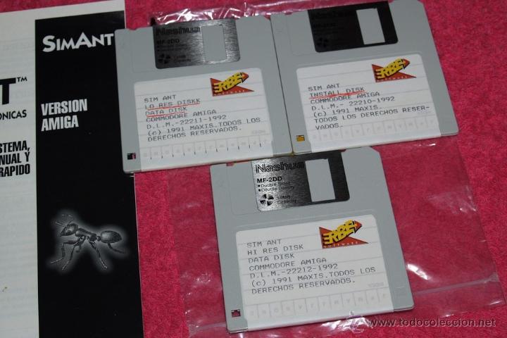 Videojuegos y consolas: GAME FOR COMMODORE AMIGA ERBE 1992 SIMANT SPANISH VERSION COMPLETO Y COMO NUEVO - Foto 5