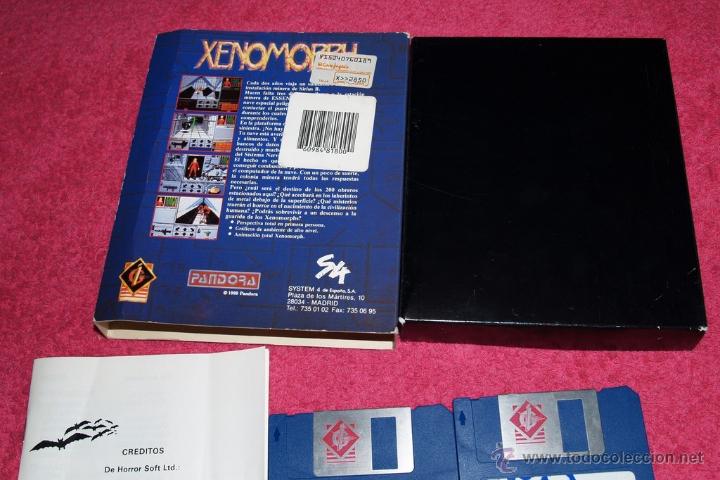 Videojuegos y consolas: GAME FOR COMMODRE AMIGA XENOMORF VERSI&Oacute;N ESPA&Ntilde;OLA EN BUENAS CONDICIONES - Foto 2