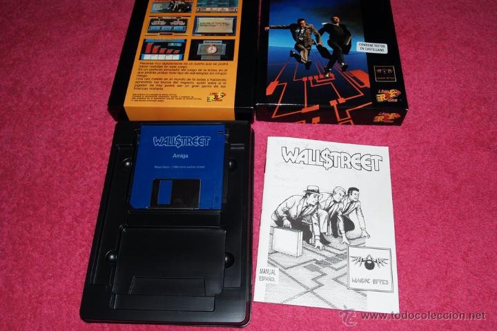 Videojuegos y consolas: GAME FOR COMMODORE AMIGA ERBE 1989 WALLSTREET SPANISH VERSION COMPLET - Foto 1