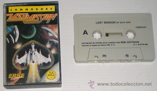 Videojuegos y consolas: Last Mission [US Gold] 1987 - Data East - Erbe Software [Commodore 64 C64] - Foto 3