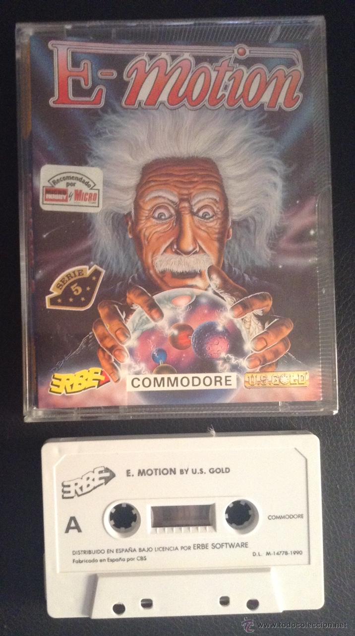 Videojuegos y consolas: juego de ordenador commodore e-motion - Foto 1