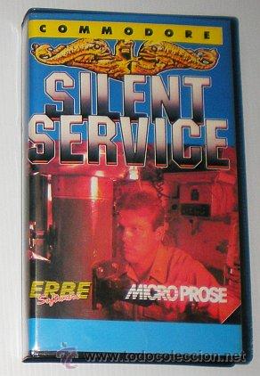 Videojuegos y consolas: Silent Service [MicroProse] 1985 - Erbe Software [Commodore 64 C64] Sid Meier - Foto 1