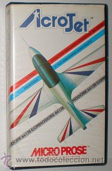 Videojuegos y consolas: AcroJet [MicroProse] 1985 - Erbe Software [Commodore 64 C64] - Foto 1