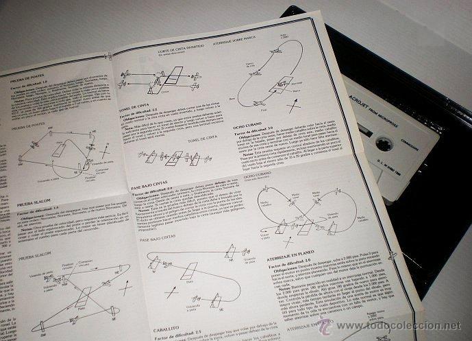 Videojuegos y consolas: AcroJet [MicroProse] 1985 - Erbe Software [Commodore 64 C64] - Foto 6
