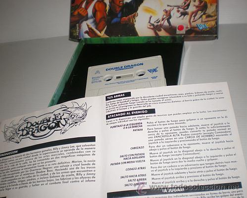 Videojuegos y consolas: Double Dragon [Binary Design] 1989 Melbourne House / Virgin / Dro Soft / Technos [Commodore 64 C64] - Foto 4