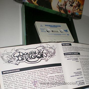Videojuegos y consolas: Double Dragon [Binary Design] 1989 Melbourne House / Virgin / Dro Soft / Technos [Commodore 64 C64] - Foto 5