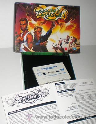 Videojuegos y consolas: Double Dragon [Binary Design] 1989 Melbourne House / Virgin / Dro Soft / Technos [Commodore 64 C64] - Foto 6