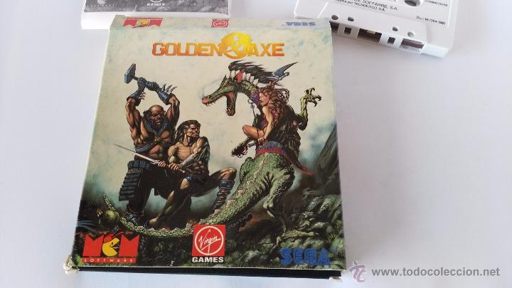 Videojuegos y consolas: juego para commodore 64 golden axe completo - Foto 2