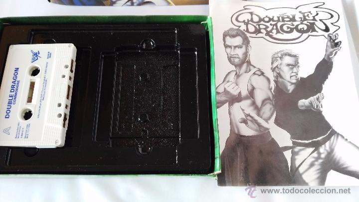 Videojuegos y consolas: juego para commodore 64 double dragon  caja carton - Foto 3