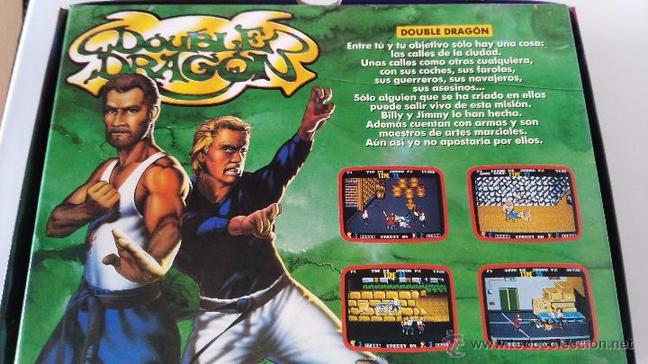 Videojuegos y consolas: juego para commodore 64 double dragon  caja carton - Foto 4