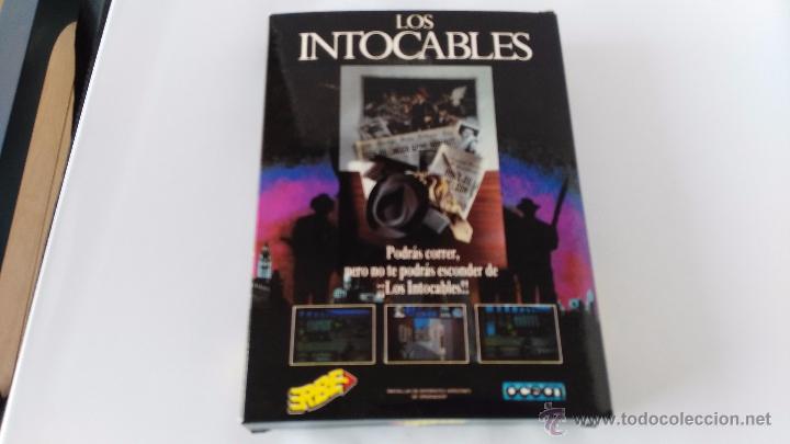 Videojuegos y consolas: juego para commodore 64 los intocables con poster - Foto 1