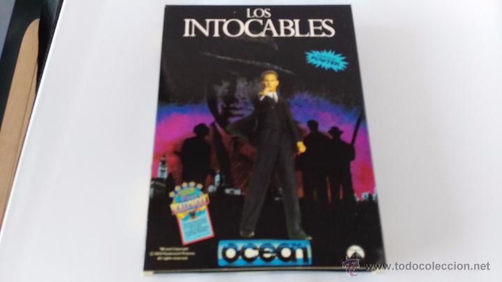 Videojuegos y consolas: juego para commodore 64 los intocables con poster - Foto 2